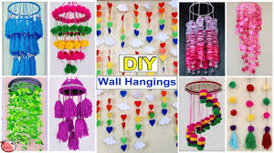 Take this craft room tour to get decorating and organizing ideas that will help you set up your own creative art space or home office. 10 Diy Room Decor Easy Wall Hanging Craft Ideas At Home Wall Hanging Crafts Room Diy Wall Hanging Diy