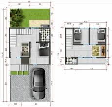 Buktinya saja, hampir di setiap jalan dan sudut kota, semua rumah menerapkan desain minimalis. Lingkar Warna Denah Rumah Minimalis Ukuran 6x13 Meter 3 Kamar Tidur 2 Lantai Tampak Depan