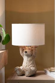 Barnaby Bear Table Lamp In 2020 Natural Table Lamps Nursery Lamp Table Lamp