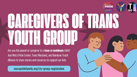 Caregivers of Trans Youth Support Group — MoCo...