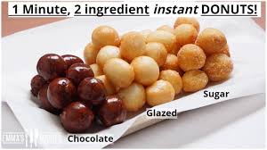 Let us know by clicking alert editor on the recipe page, in the ingredients box. 1 Minute 2 Ingredient Instant Donuts Easy Donuts Recipe Youtube