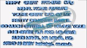 Oct 14, 2012 · happy 21st birthday! Happy Father S Day Mahal Kong Asawa Youtube