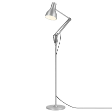 anglepoise type 75 vloerlamp zilver vloerlamp led lamp lampen