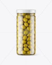 Clear Glass Jar With Black Olives Mockup In Jar Mockups On Yellow Images Object Mockups