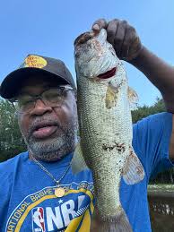Catching fish in south Georgia with possum tail worm