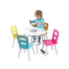 Kidkraft farmhouse table & chairs set. Kidkraft Round Storage Table 4 Chair Set Multicolor Online In Uae Buy At Best Price From Firstcry Ae 56e79aeb9be74
