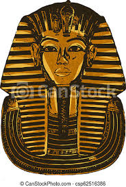 After that, cut out your death mask template. A Illustration King Tutankhamen Egyptian Death Mask King Tutankhamen Egyptian Death Mask Canstock