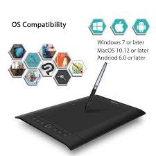 With customizable buttons that are easy to program to an individual's preference, to being compatible with both windows and mac os's, this is considered to be a very good buy for consumers who are looking at a. Huion H610 Pro V2 8192 Levels Digital Tablet Graphics Drawing Tablet Battery Free Pen Tablet With Otg For Pc Android Buyzpecial