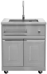 Kitchen sink bolzano 60459 underground dog. Thor Kitchen Mk01ss304 32 Inch On Cart Outdoor Sink Appliances Connection