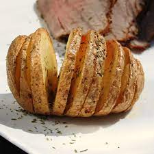 Hasselback Air Fryer Potatoes Recipe Recipes Air Frier Recipes Air Fryer Recipes