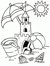 In these number coloring pages preschoolers will work on fine motor skills and recognizing numbers to five. Summer Printable Coloring Pages Gif 1020 1335 Summer Coloring Sheets Summer Coloring Pages Beach Coloring Pages