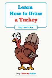 How To Draw A Turkey Really Easy Drawing Tutorial Drawing Tutorial Easy Easy Drawings Easy Cartoon Drawings