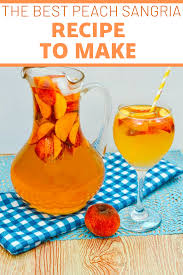 Allow this to cool to room temperature. The Most Delicious Peach Sangria Recipe The Mommyhood Chronicles