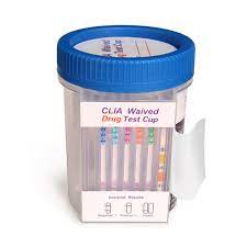 Buy a home urine drug testing kit. 5 Panel Clia Waived Multi Drug Flat Test Cup With Adulterants