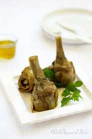 Artichauts A La Romaine Recettes De Cuisine Recette Artichaut Artichaud Recette