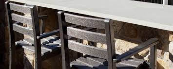 Even a spot for a mini fridge. Get The Height Right For Outdoor Stools Trex Outdoor Furniture
