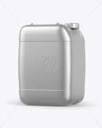 Metallic Jerry Can Mockup In Jerrycan Mockups On Yellow Images Object Mockups