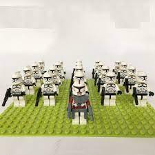 21pcs Star Wars Deviss Bacara Clone Trooper Minifigures Compatible Lego Toy Star Wars Sets Vanytoy Com Lego Minifigures Toys Lego Toys Star Wars Lego Star Wars Mini Star Wars Set