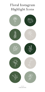 They are great if you want to step up your instagram game or just organize your profile better. Botanical Floral Instagram Highlight Cover Icons Highlight Cover Icons For Bloggers Influencers Instagram Highlight Icons Light Icon Instagram Icons