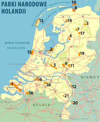 Holandia (nederland) jest jednym z trzech państw beneluxu. Parki Narodowe Holandii