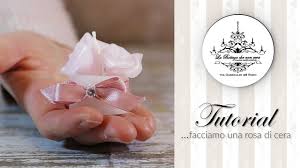 Per chi ama dilettarsi in cucina. Tutorial Candela Fai Da Te Rosa Di Cera Per Bomboniera E Segnaposto Youtube
