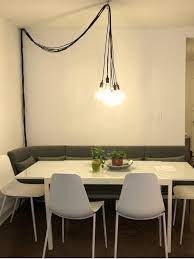 Plug In Dimmable Pendant Lights Unique Chandelier Modern Pendant Lamp Apartment Lighting Unique Ceiling Fixture Antique Or Led Bulbs In 2021 Plug In Pendant Light Apartment Lighting Plug In Chandelier