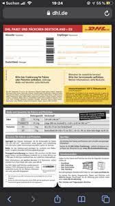 Wählen sie einen versandpartner (dhl oder gls) und füllen sie die felder aus. Dhl Paket Abschicken Mit Paketschein Post Versand Lieferung