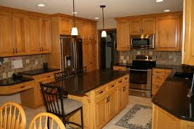 Kitchen remodel completed black kitchen countertops best. 45 Images Of Awesome Oak Kitchen Cabinets Granite Countertops Hausratversicherungkosten