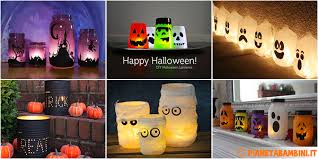 Forma di zucche 3d arancioni alimentate a batteria per decorazioni di halloween. Lanterne Di Halloween Fai Da Te 12 Idee Da Brivido Pianetabambini It