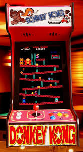 Here's an original 1980 pacman arcade game for sale! Arcade Machine Red Donkey Kong Tabletop With 412 Classic Games Free Shipping Doc Pies Arcade Factory