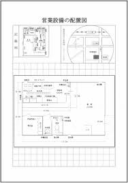 Maybe you would like to learn more about one of these? å–¶æ¥­è¨­å‚™ã®é…ç½®å›³ã®è¨˜å…¥ä¾‹ é£²é£Ÿåº—å–¶æ¥­è¨±å¯ã®çŸ¥æµ é£²é£Ÿåº—é–‹æ¥­ã®çŸ¥æµãƒ‚ã‚«ãƒ©