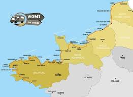 Karte von rennes, frankreich googlekarte. Karte Mit Dem Wohnmobil Durch Die Bretagne Und Normandie Wohnmobil Touren Normandie Frankreich Camping Frankreich