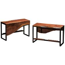 (custom sizes available) also in this collection: Live Edge Walnut Waterfall On Black Steel Base Wabash Bench For Sale At 1stdibs