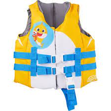 Swimways Pink Fong Baby Shark Pfd Life Jacket Child Walmart Com