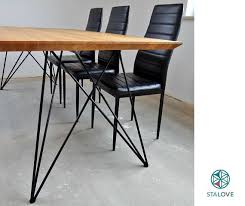 Steel Dining Table Legs 2 Legs Butterfly Metal Hairpin Table Legs For Kitchen Table Dining Table Legs Metal Furniture Legs Metal Dining Table