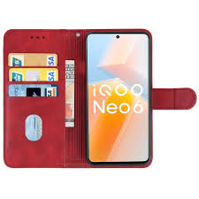 Leather Phone Case For vivo iQOO Neo6 ...