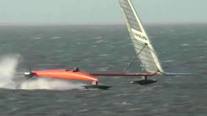 It is piloted by the project leader paul larsen and sponsored by danish wind turbines manufacturer vestas. Vestas Sailrocket 2 Fastest Sailboat 2 Gadgetking Com