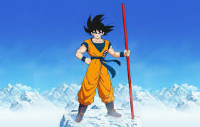 The legacy of goku ii was released in 2002 on game boy advance. Wallpaper Orange Red Sky Anime Blue Snow Suit Panorama 20th Century Fox Glacier Man Movie Dragon Ball Goku Pose Saiyajin Images For Desktop Section Syonen Download