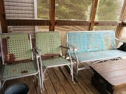 How To Restore Your Old Vintage Metal Furniture Furniture Metal Patio Furniture Patio Furniture