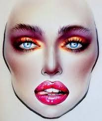 81 Best Milk1422 Face Charts Images Makeup Face Charts