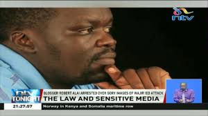 Robert alai (fisherman), hsc ретвитнул(а) pauline njoroge, hsc. Blogger Robert Alai Arrested Over Images Of Wajir Ied Attack Youtube