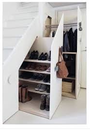 Raum Unter Treppe Seitlich Nutzbar Machen Understairs Storage Stair Storage Entryway Shoe Storage