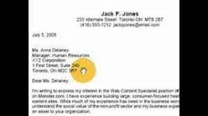 A letter of employment is a formal document that assures that the person to whom it is addressed has been chosen for a particular post in that specific organisation, and now that person is being invited to join in that position on that date.details such as position of that person, responsibilities associated with that job and what duties are. How To Format A Cover Letter In Standard Block Format Jobs Resumes Wonderhowto