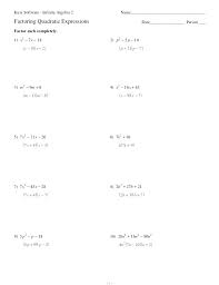 Introduction to functions unit test ce 2015 algebra 1 a unit 5: Algebra 1 Unit 8 Factoring Quadratic Worksheet Equation Answers Sumnermuseumdc Org