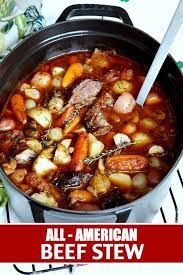 All American Beef Stew Fiesta Friday Recipe American Beef Stew Recipes American Beef