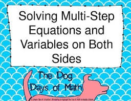 Your ultimate goal is to get all of the constants on one side of the equation and all of the variables on the other side of the equation. This Product Contains Two Scavenger Hunts To Help Students Practice The Solving Equations That Include Var School Algebra Teaching Algebra Multi Step Equations