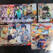 My Hero Academia Tag Card Game 10 Cards SET Japanese CCG MHA Heroaca Rare |  eBay