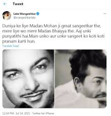 Lata Mangeshkar remembers legendary music director Madan Mohan on his death  anniversary