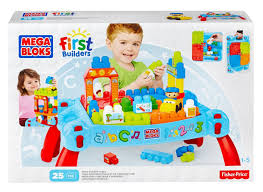 Mega Bloks First Builders Learn Table Dch98 Manufacturer Mattel Barcode 065541082373 Enarxis Code 018298 Toys Mega Blocks Baby Activity Toys Play N Go