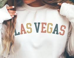 Las Vegas Sweatshirt Etsy